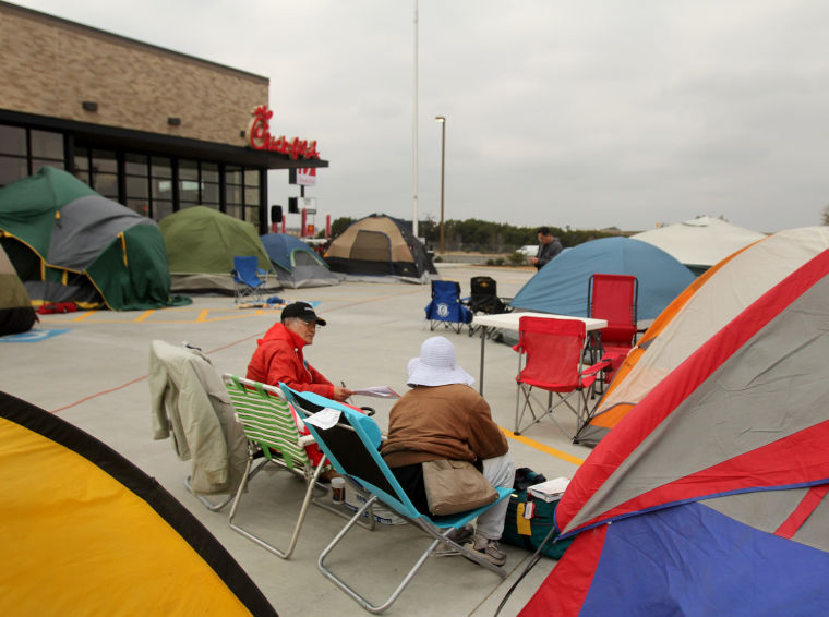 Chick-fil-A Camping